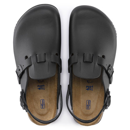 Kay Soft Footbed Birko-Flor in Color Black | Birkenstock