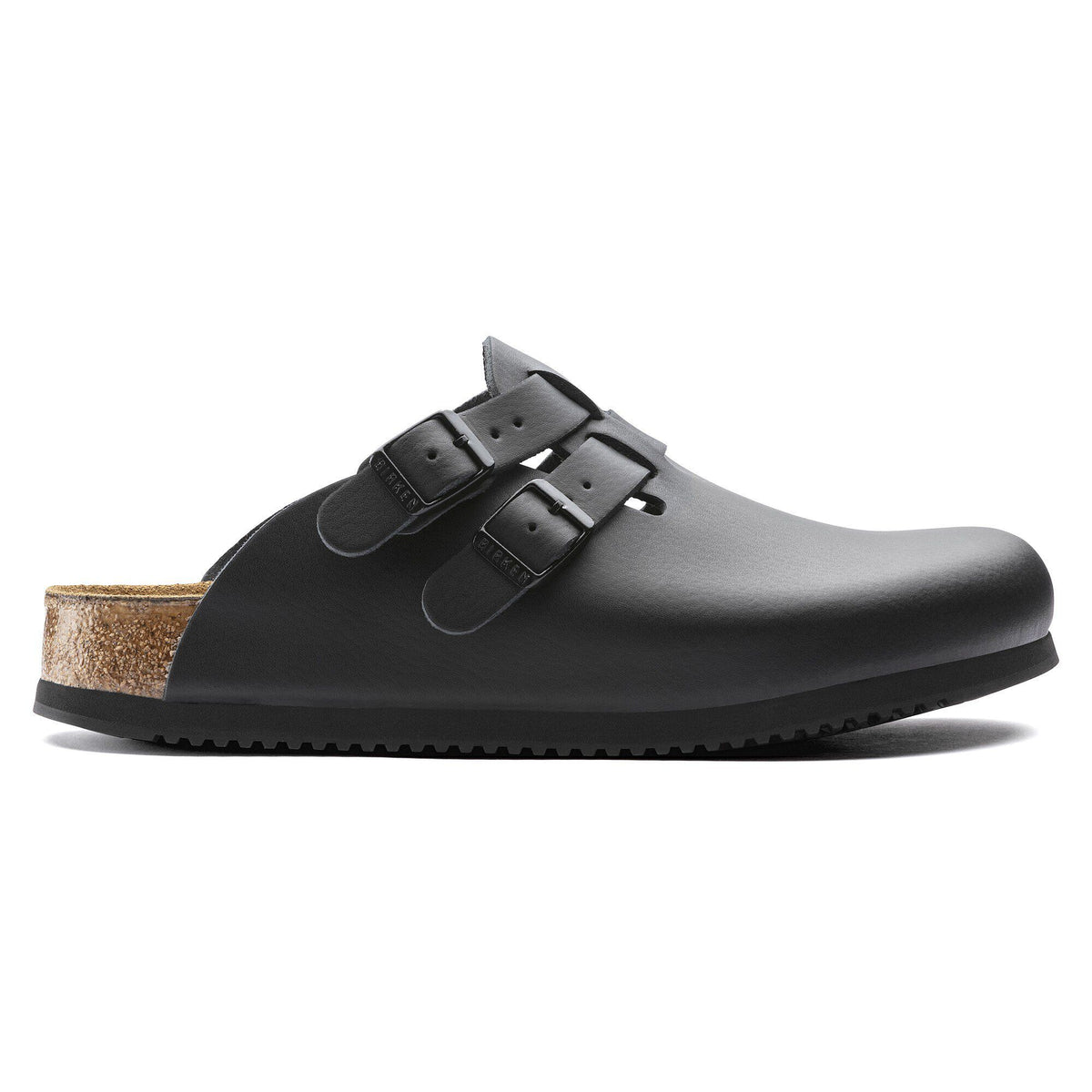 Kay Soft Footbed Birko-Flor in Color Black | Birkenstock