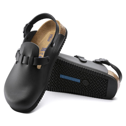 Kay Soft Footbed Birko-Flor in Color Black | Birkenstock