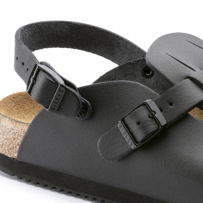 Kay Soft Footbed Birko-Flor in Color Black | Birkenstock