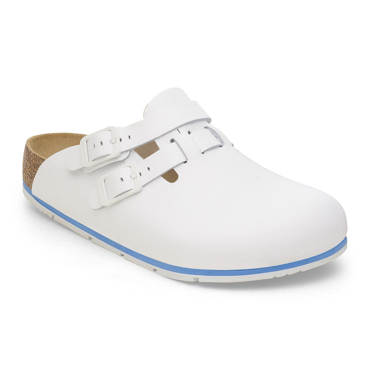 Kay PRO Natural Coated Leather in Color White | Birkenstock
