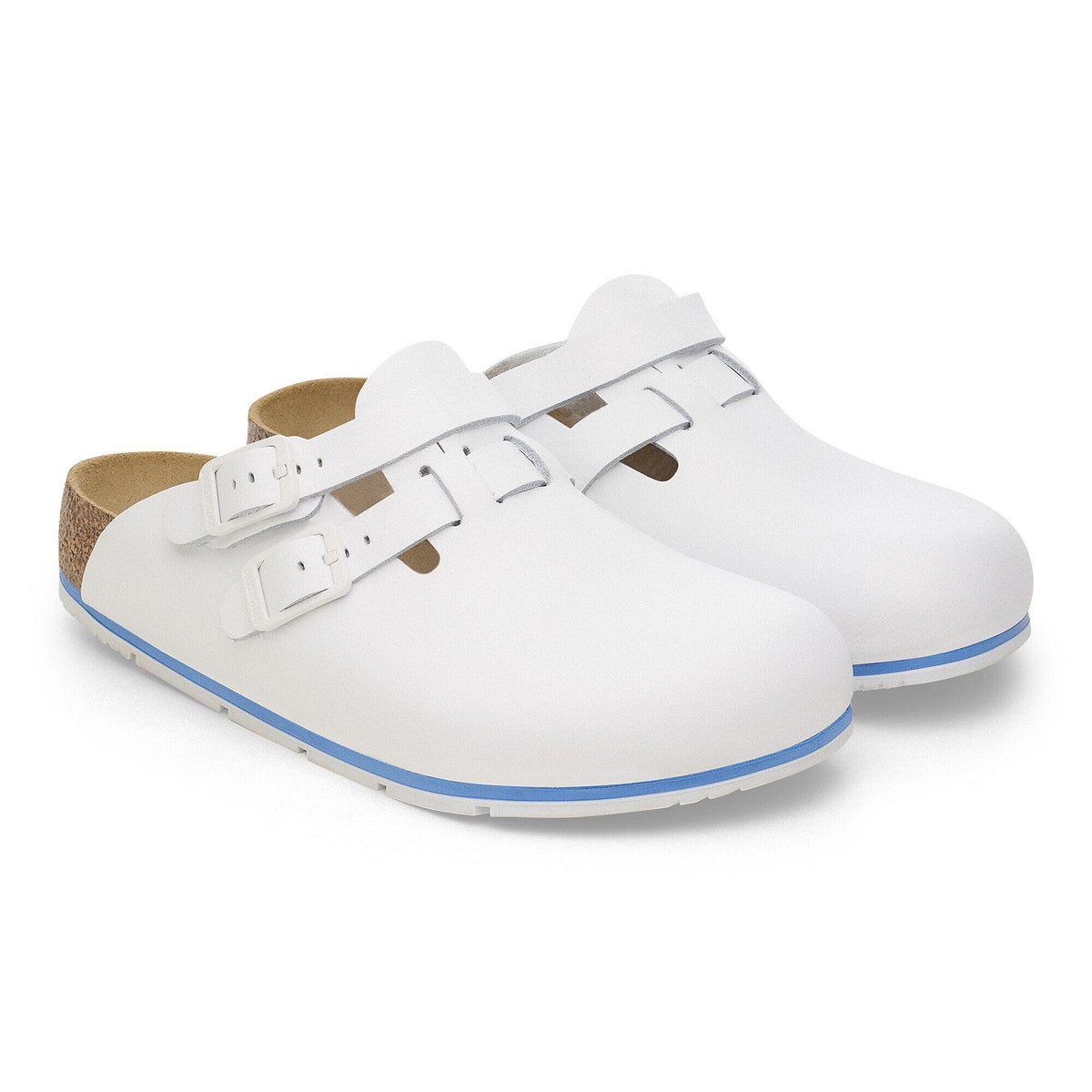 Kay PRO Natural Coated Leather in Color White | Birkenstock