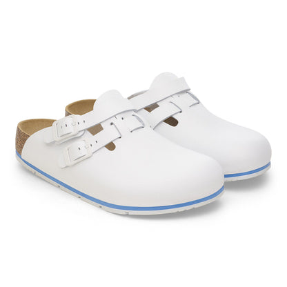 Kay PRO Natural Coated Leather in Color White | Birkenstock