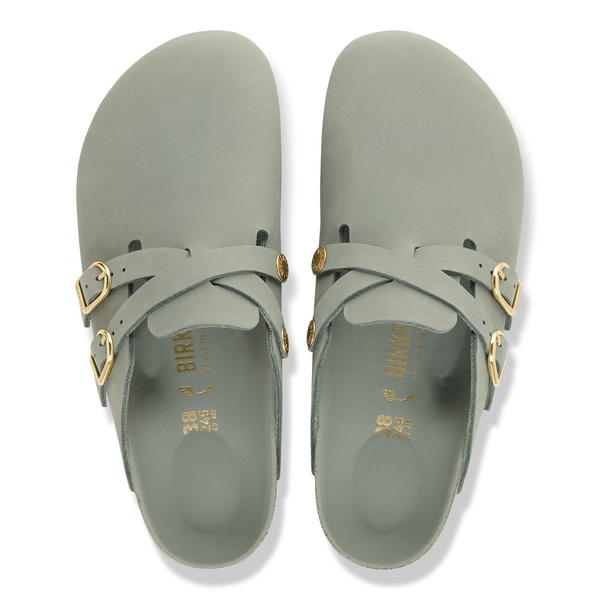 Blair Oiled Leather in Color Pure Sage | Birkenstock