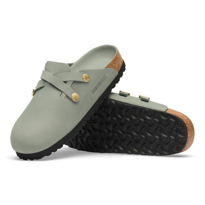 Blair Oiled Leather in Color Pure Sage | Birkenstock