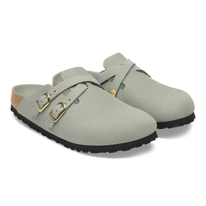 Blair Oiled Leather in Color Pure Sage | Birkenstock