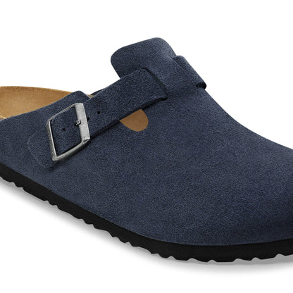 Boston Suede Leather in Color New Navy | Birkenstock