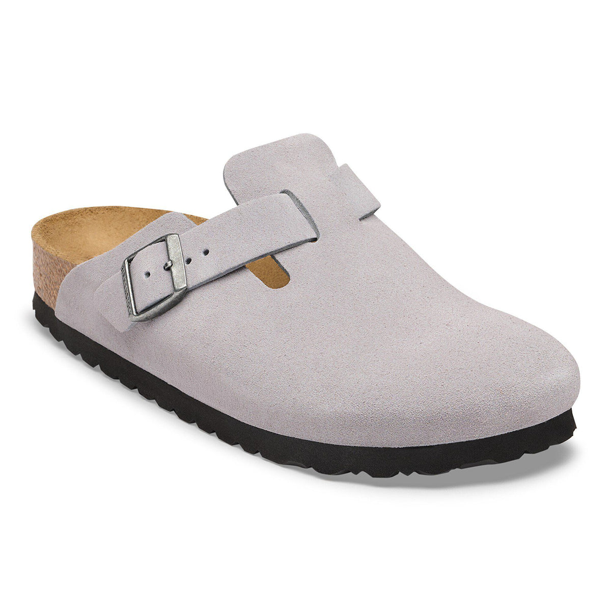 Boston Suede Leather in Color Lavender Sky | Birkenstock