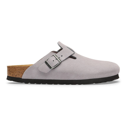 Boston Suede Leather in Color Lavender Sky | Birkenstock
