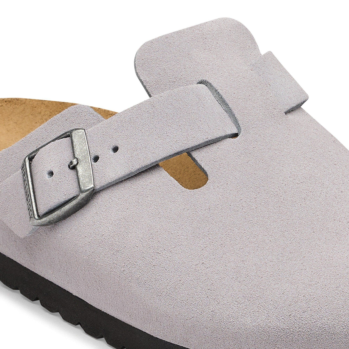 Boston Suede Leather in Color Lavender Sky | Birkenstock
