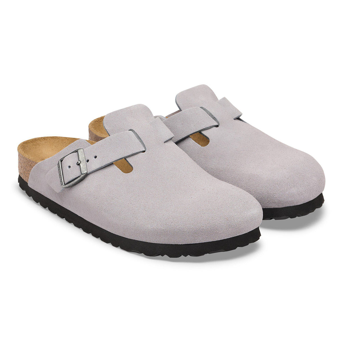 Boston Suede Leather in Color Lavender Sky | Birkenstock