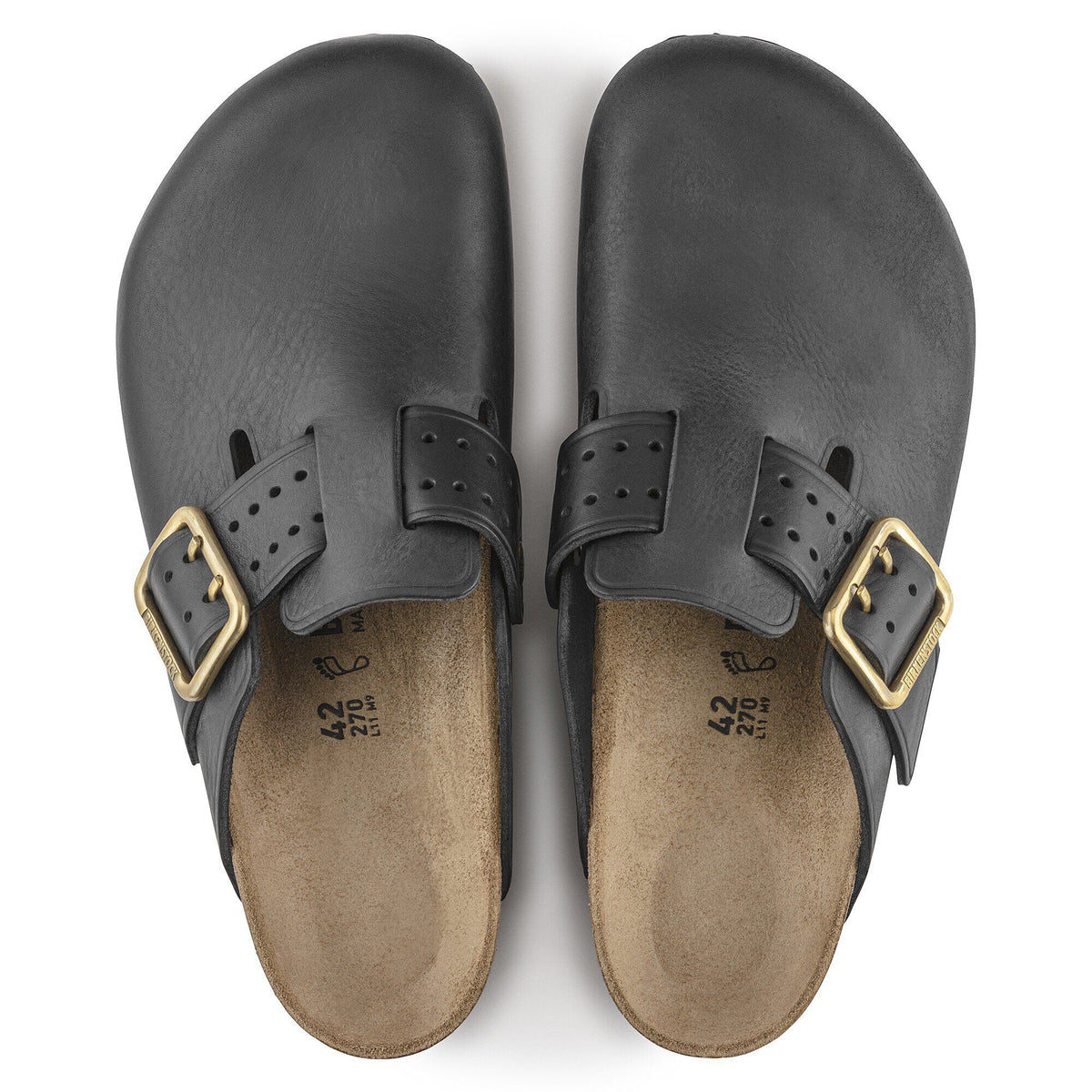 Boston Bold Leather in Color Black | Birkenstock
