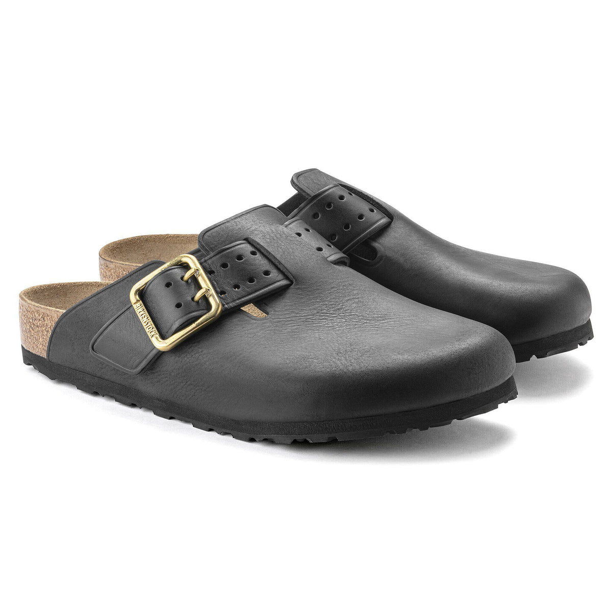 Boston Bold Leather in Color Black | Birkenstock