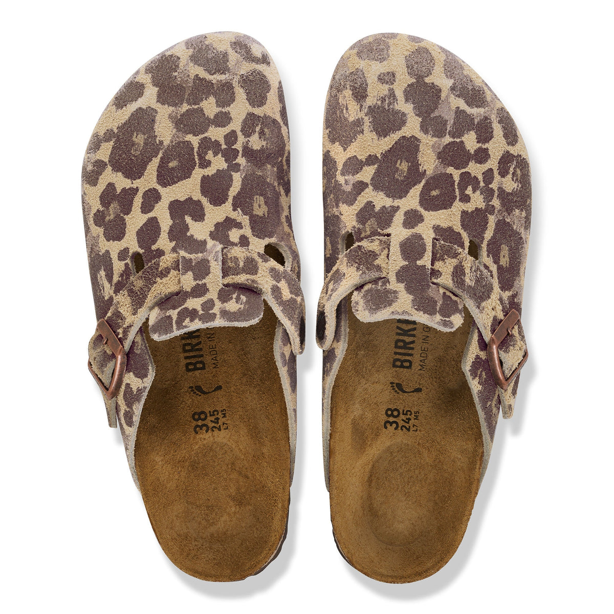 Boston Suede Leather in Color Leo Sandcastle | Birkenstock