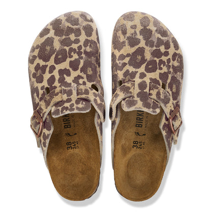 Boston Suede Leather in Color Leo Sandcastle | Birkenstock