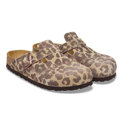 Boston Suede Leather in Color Leo Sandcastle | Birkenstock