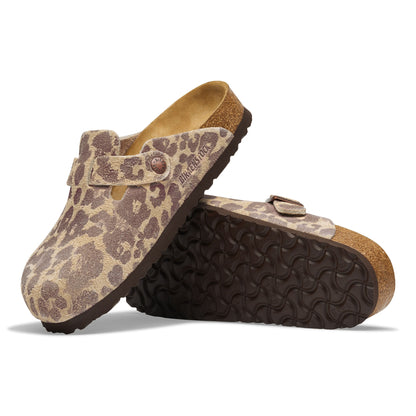 Boston Suede Leather in Color Leo Sandcastle | Birkenstock