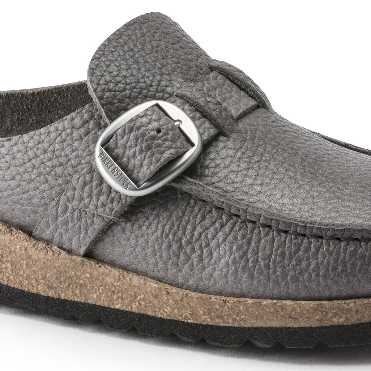 Buckley Natural Leather in Color Gray | Birkenstock