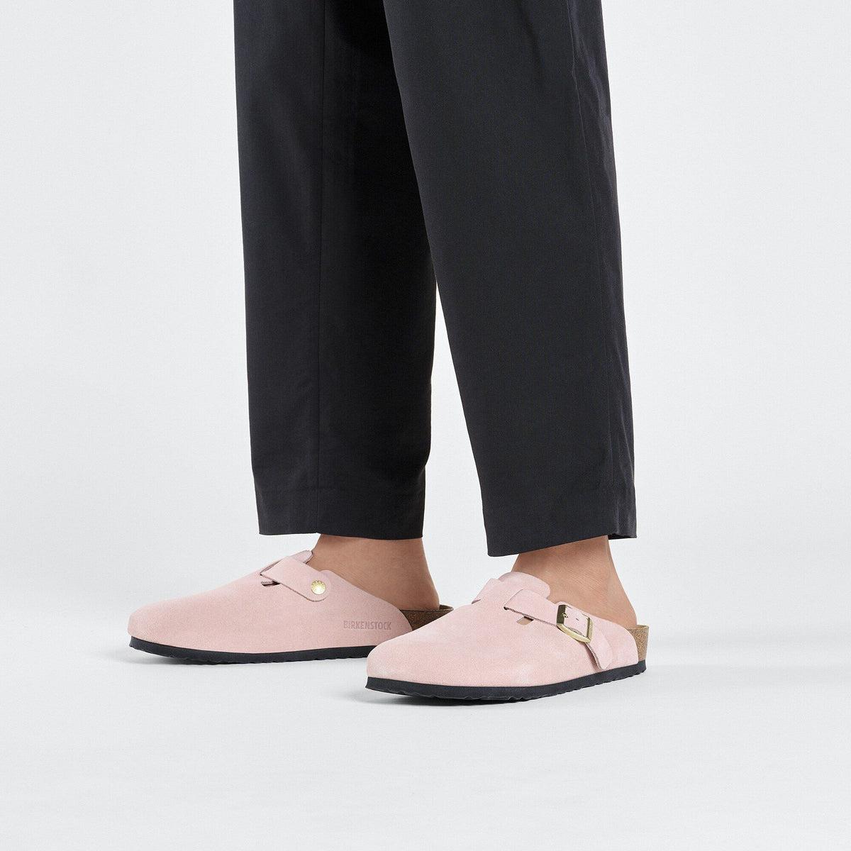 Boston Suede Leather in Color Light Rose | Birkenstock