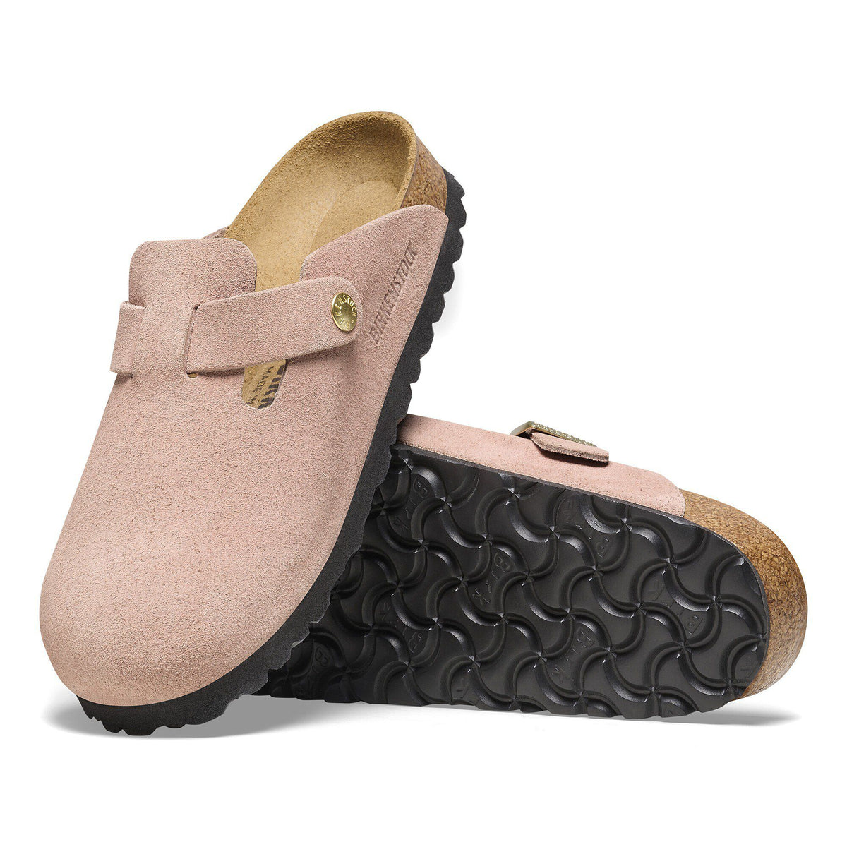 Boston Suede Leather in Color Light Rose | Birkenstock