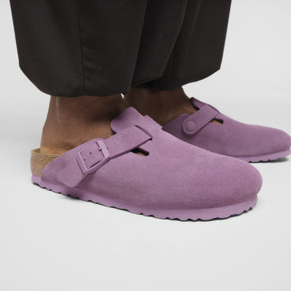 Boston Suede Leather in Color Mauve | Birkenstock