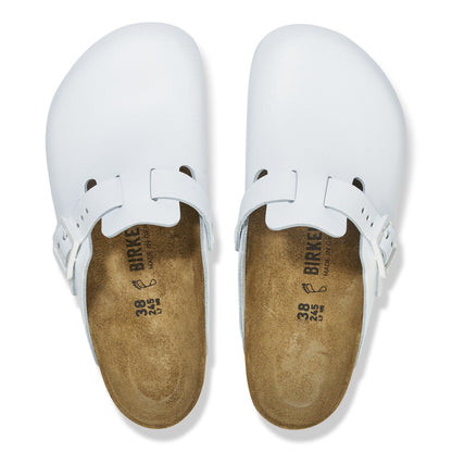 Boston Pro Leather in Color White | Birkenstock