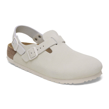 Tokio Suede Leather in Color Antique White | Birkenstock