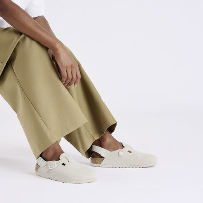 Tokio Suede Leather in Color Antique White | Birkenstock