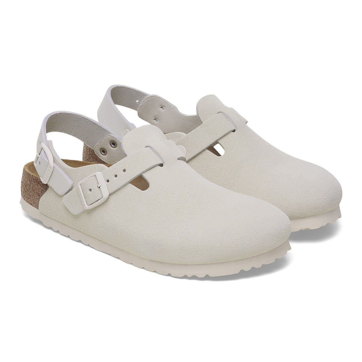 Tokio Suede Leather in Color Antique White | Birkenstock