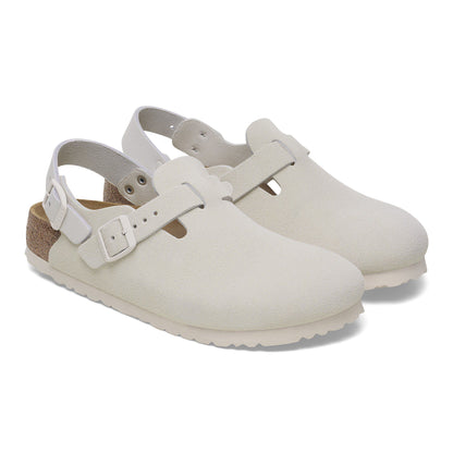 Tokio Suede Leather in Color Antique White | Birkenstock