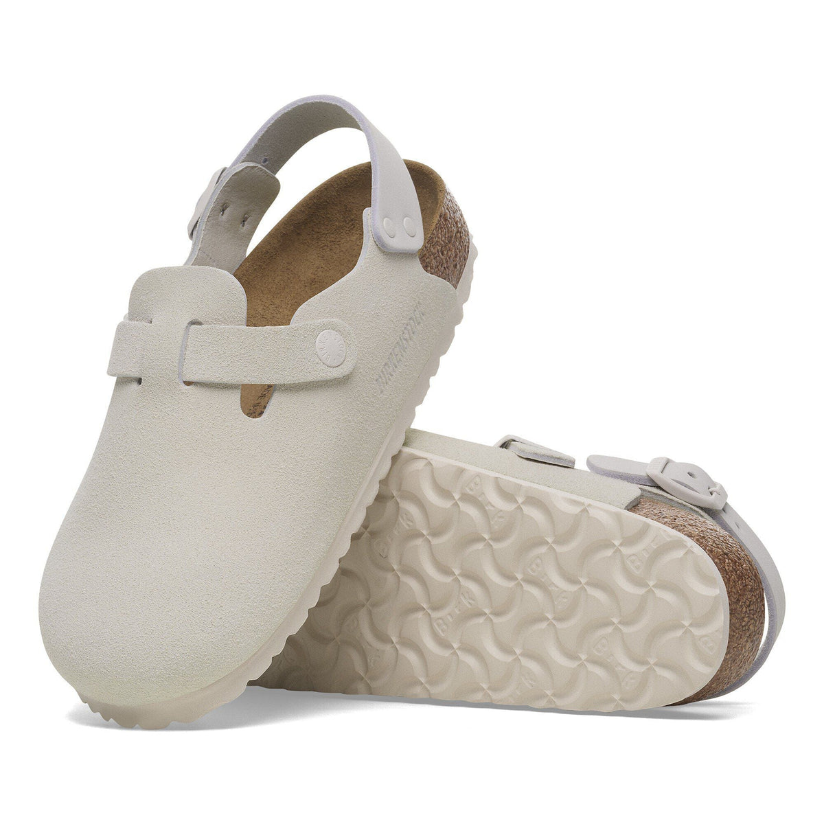 Tokio Suede Leather in Color Antique White | Birkenstock