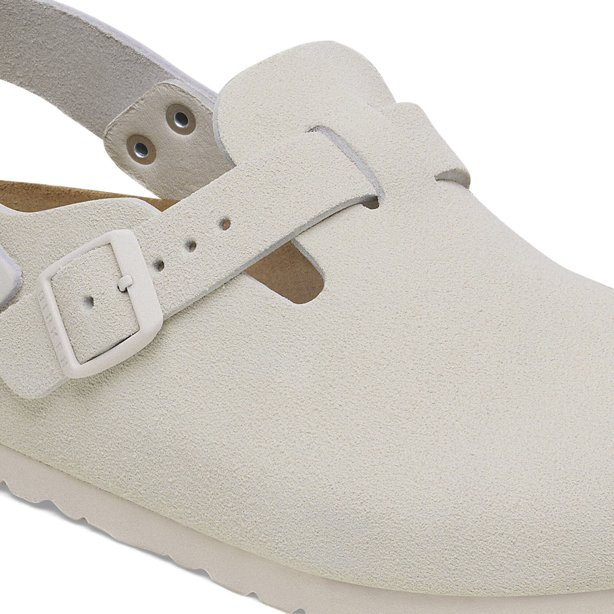 Tokio Suede Leather in Color Antique White | Birkenstock