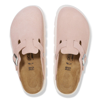 Boston Chunky Suede Leather in Color Light Rose | Birkenstock