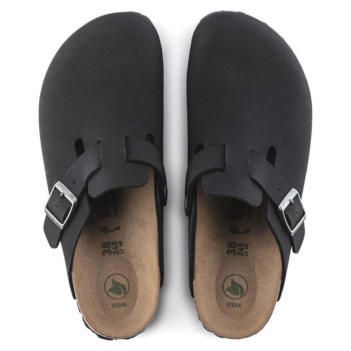 Boston Vegan Birkibuc in Color Black | Birkenstock