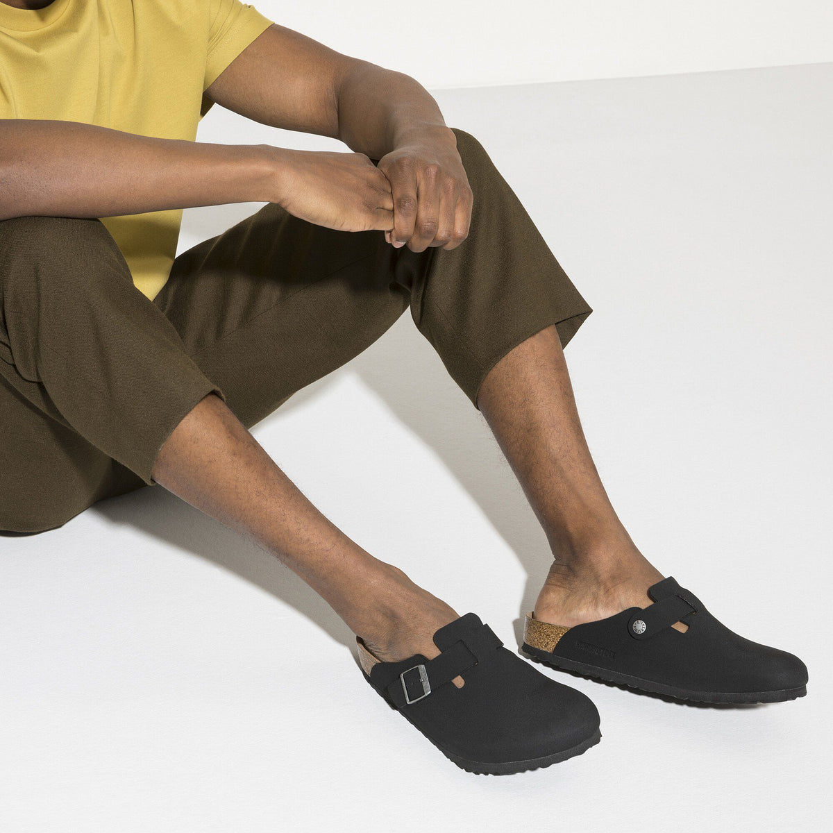 Boston Vegan Birkibuc in Color Black | Birkenstock