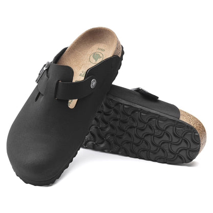 Boston Vegan Birkibuc in Color Black | Birkenstock