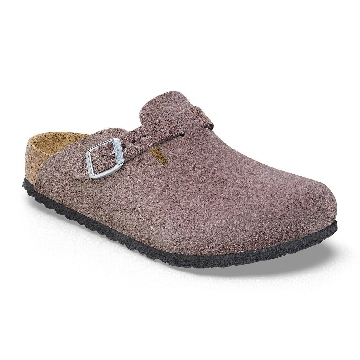 Boston Kids Suede Leather in Color Faded Purple | Birkenstock
