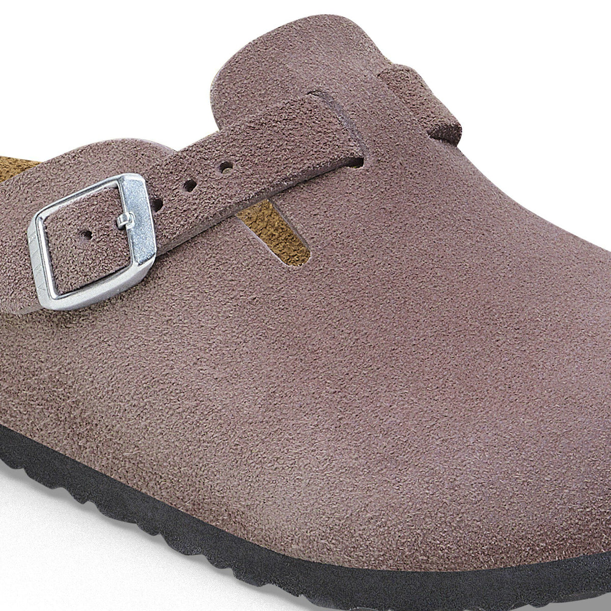 Boston Kids Suede Leather in Color Faded Purple | Birkenstock