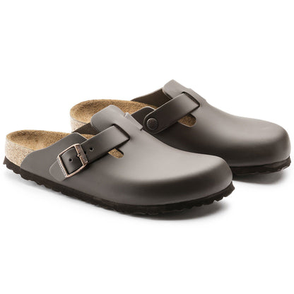Boston Leather in Color Dark Brown | Birkenstock