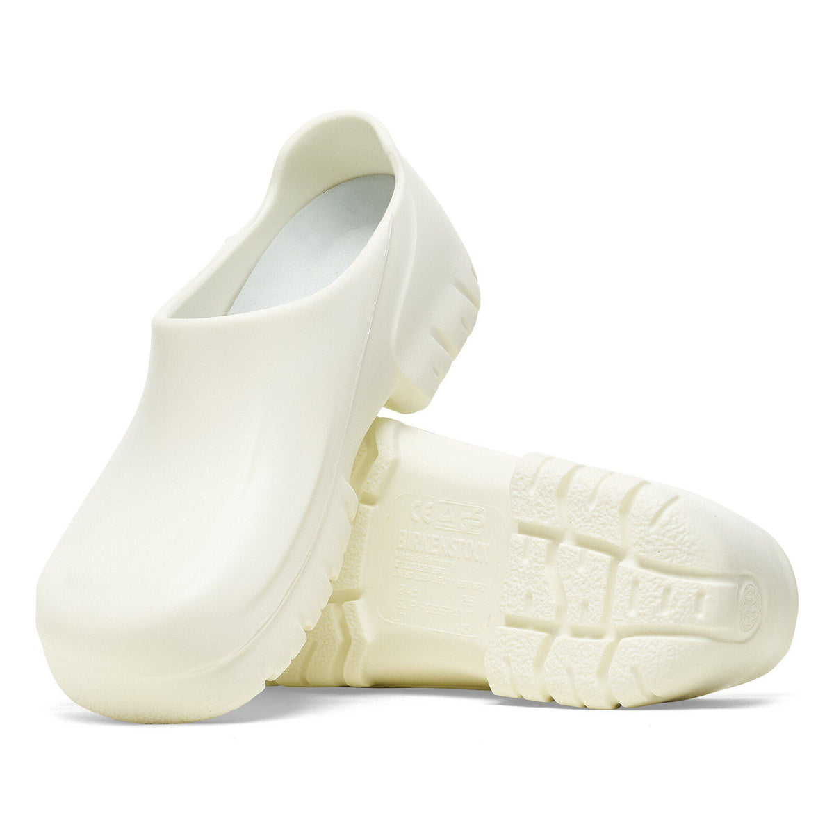 A640 Steel Toe Polyurethane in Color White | Birkenstock