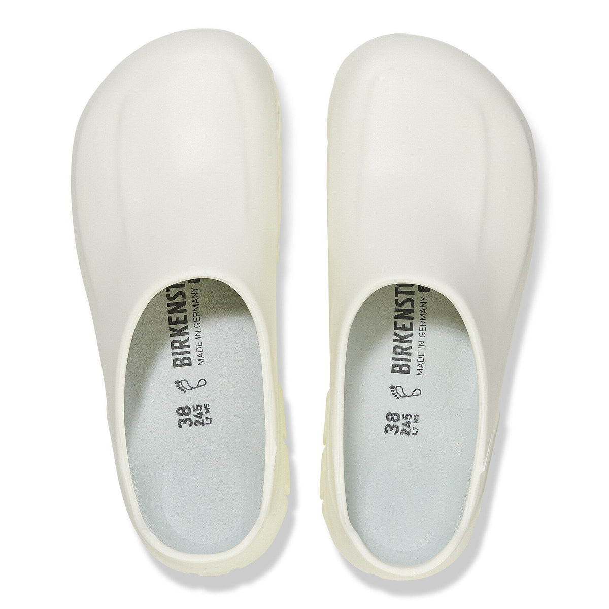 A640 Steel Toe Polyurethane in Color White | Birkenstock