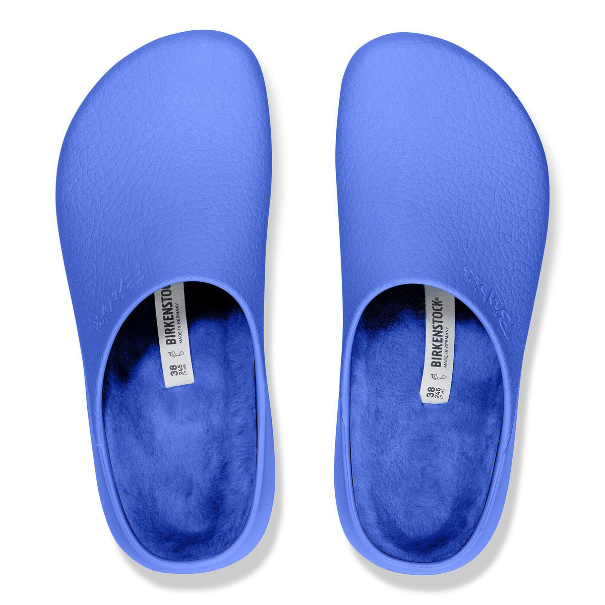 Super-Birki Shearling Polyurethane in Color Ultra Blue | Birkenstock