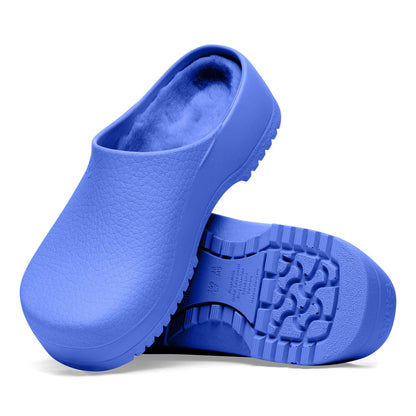 Super-Birki Shearling Polyurethane in Color Ultra Blue | Birkenstock