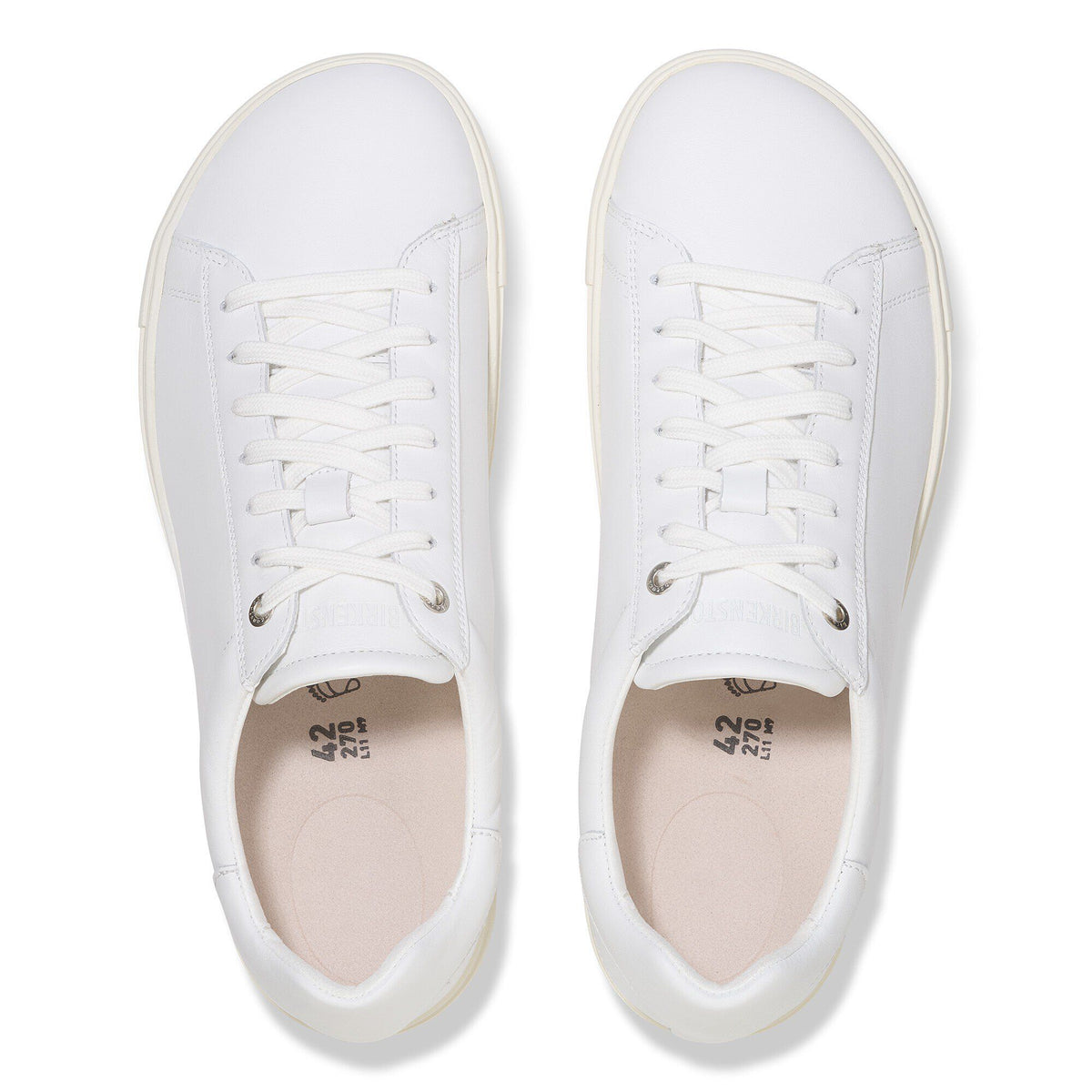 Bend Low Leather in Color White | Birkenstock