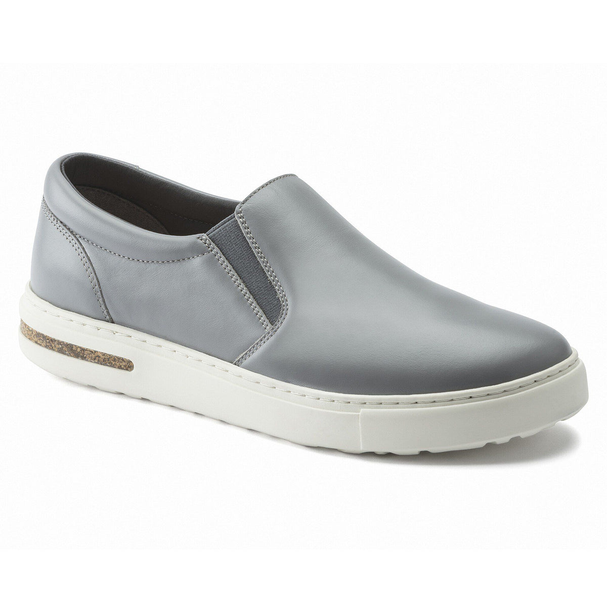 Oswego Leather in Color Gray | Birkenstock
