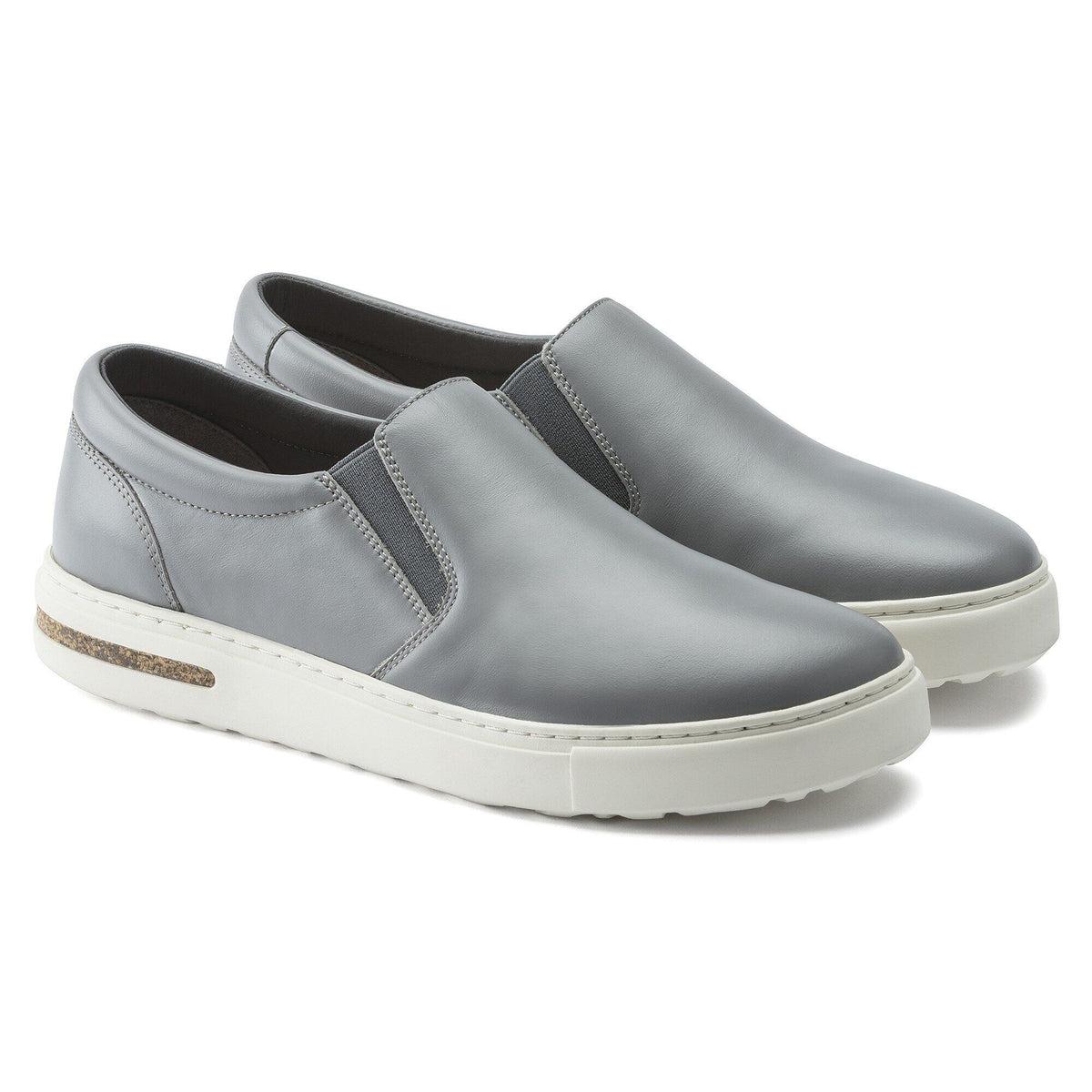 Oswego Leather in Color Gray | Birkenstock