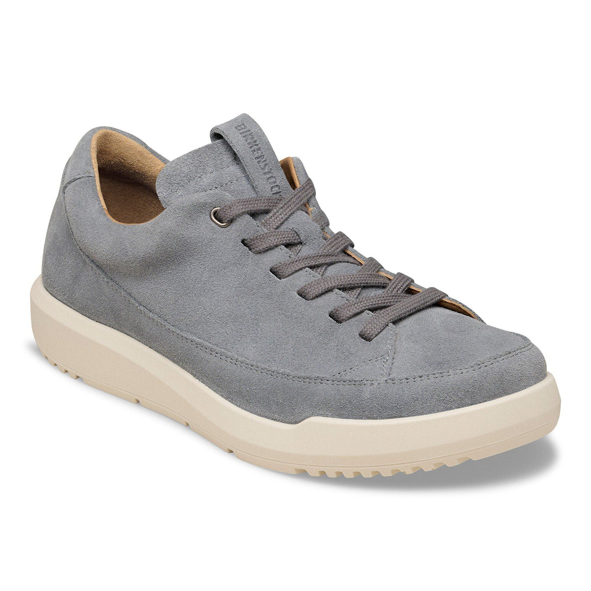 Melbourne Suede Leather in Color Basalt Gray | Birkenstock