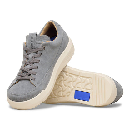 Melbourne Suede Leather in Color Basalt Gray | Birkenstock