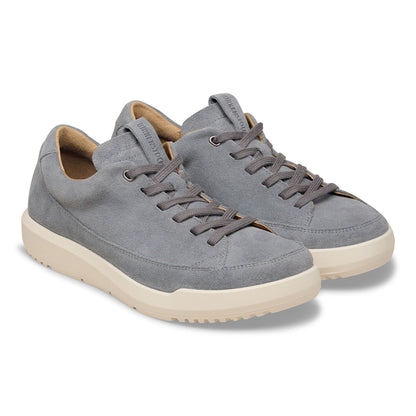 Melbourne Suede Leather in Color Basalt Gray | Birkenstock