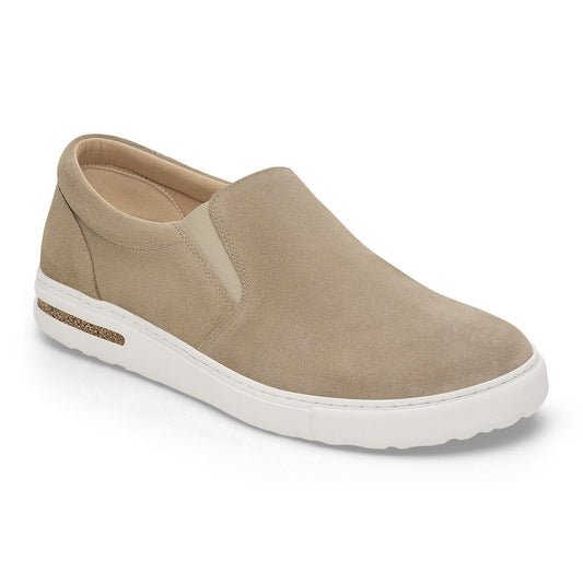 Oswego Suede Leather in Color Taupe | Birkenstock